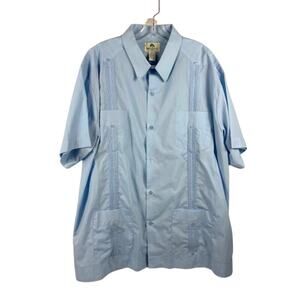Mojito 4XL Guayabera Short Sleeve Shirt
